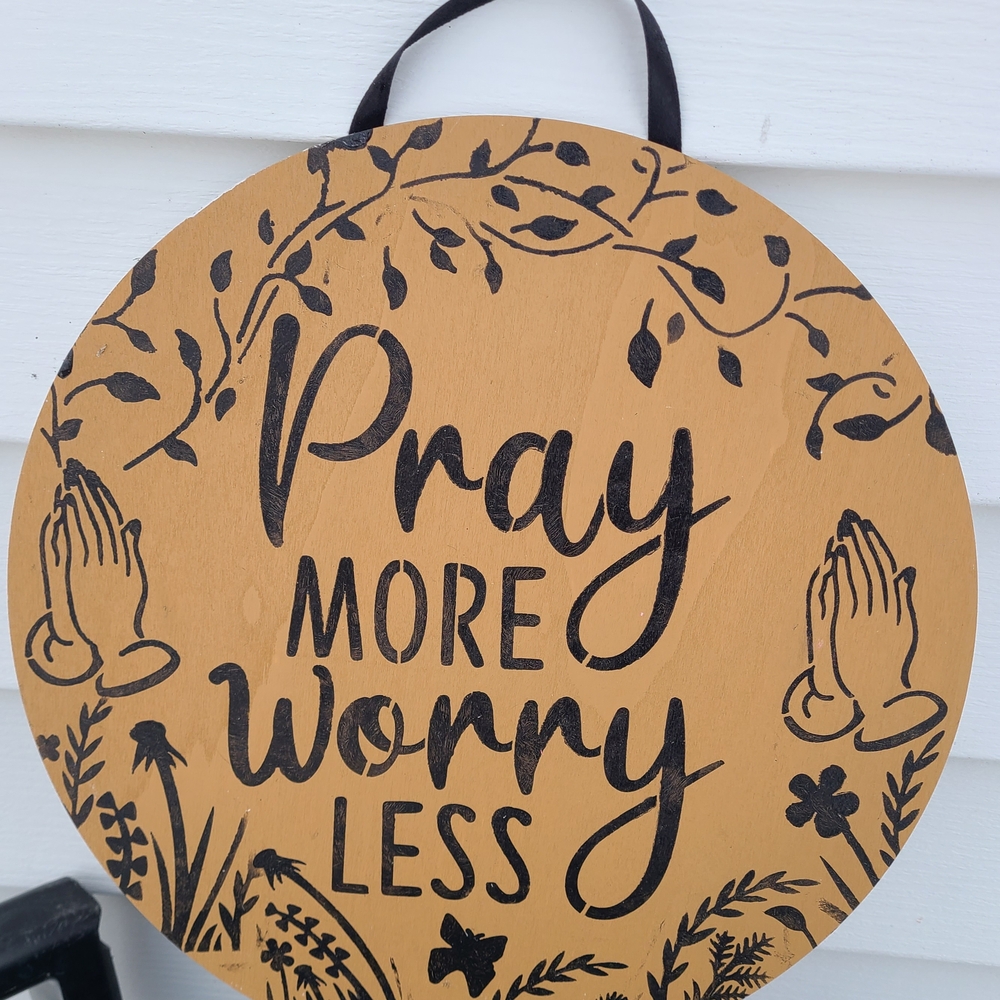 Inspirational Wall Decor with Black Design